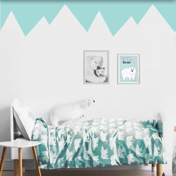 Adesivo de Parede Border de Teto MONTANHA